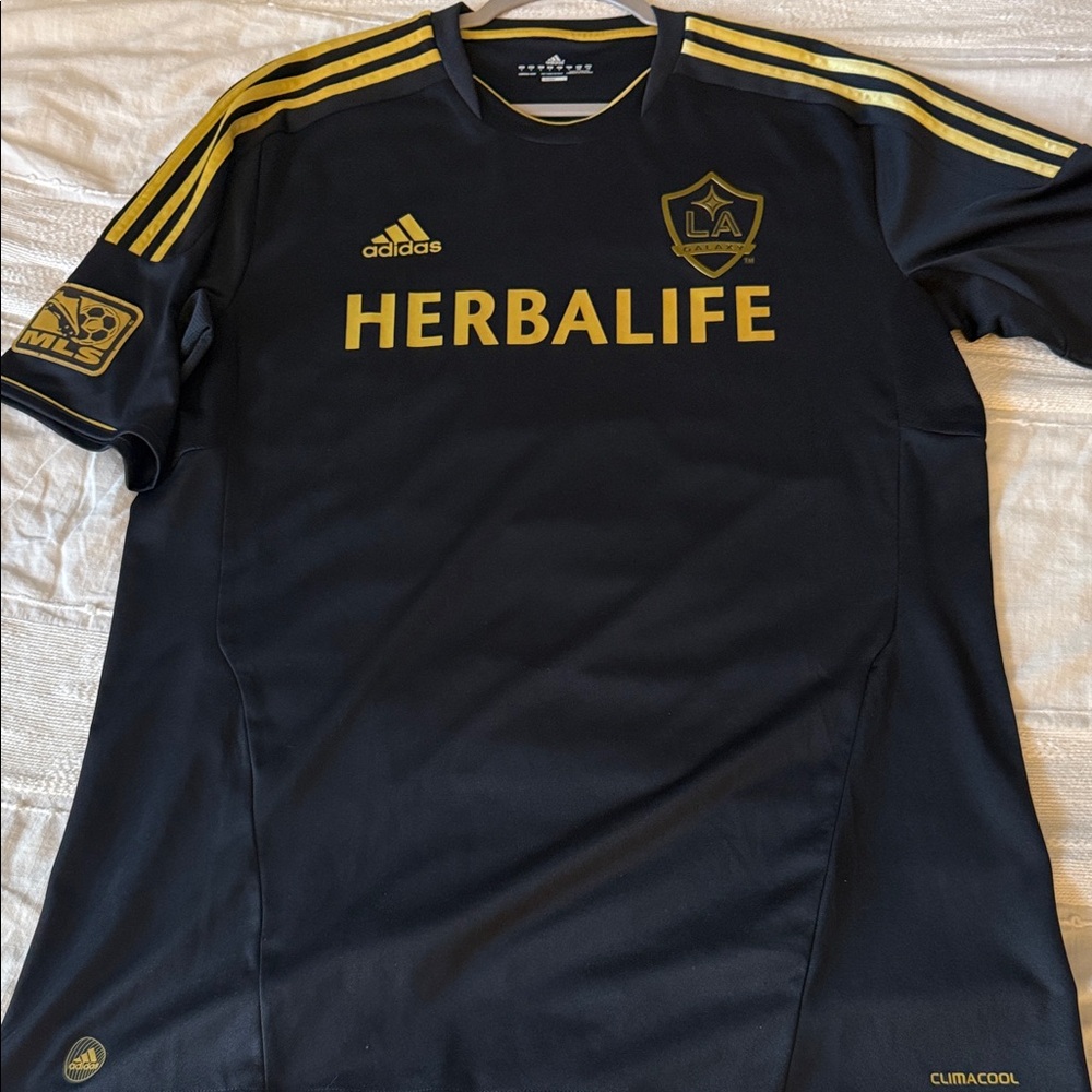 David Beckham Era LA Galaxy Away Jersey 2011/12 Adidas Men’s L